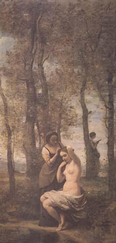 La toilette (mk11), Jean Baptiste Camille  Corot